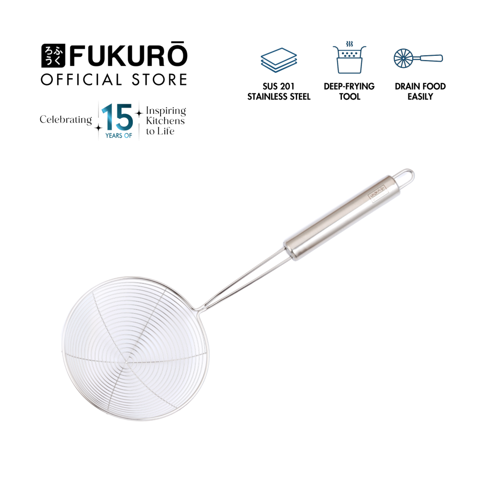 Fukuro Stainless Steel Basket Skimmer M