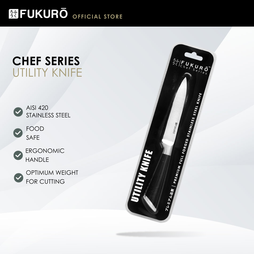HH 0379 – Fukuro Chef Series Utility Knife 4.5 – With Packaging