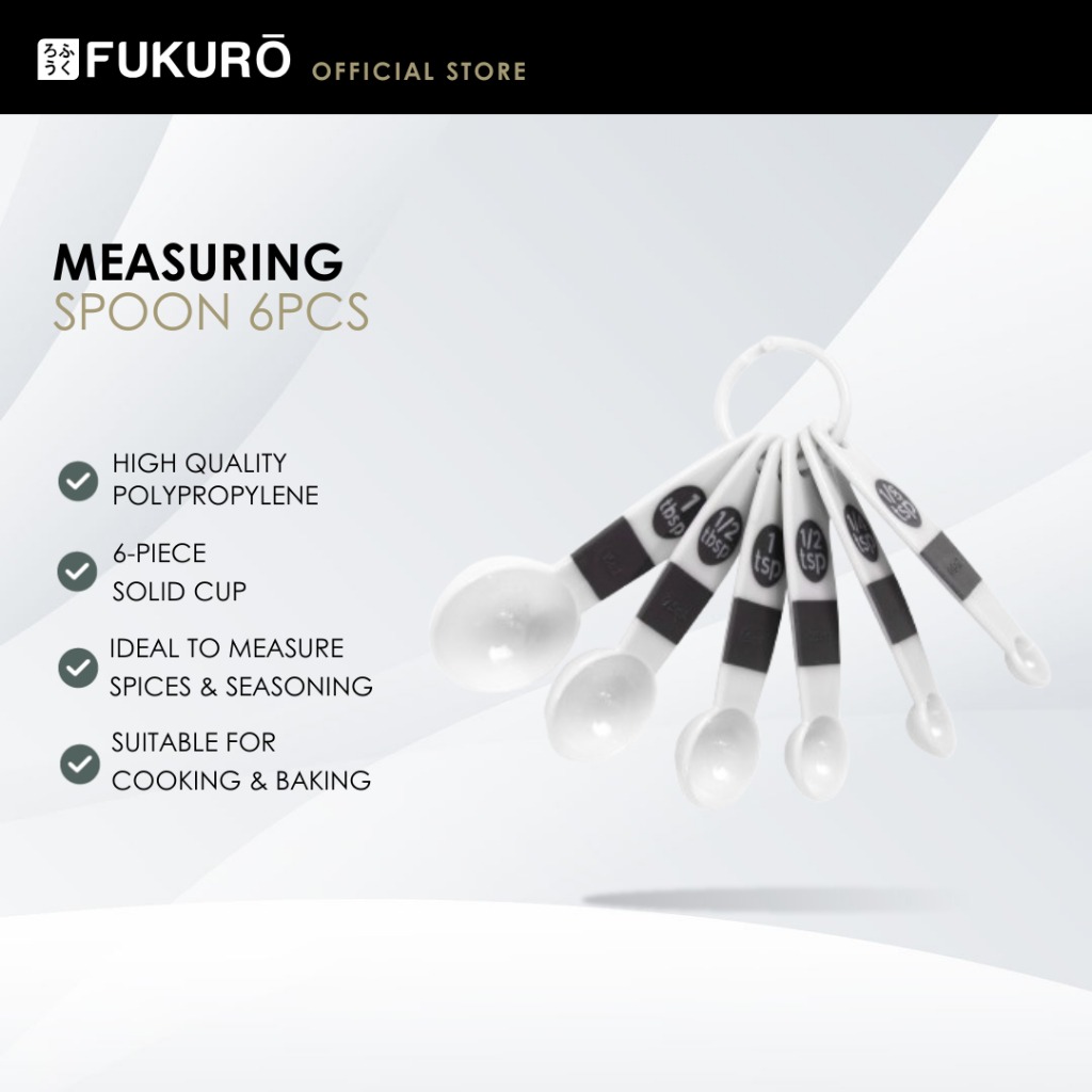 HH 0406 – Fukuro Measuring Spoon (6 pcs) – Without Packaging