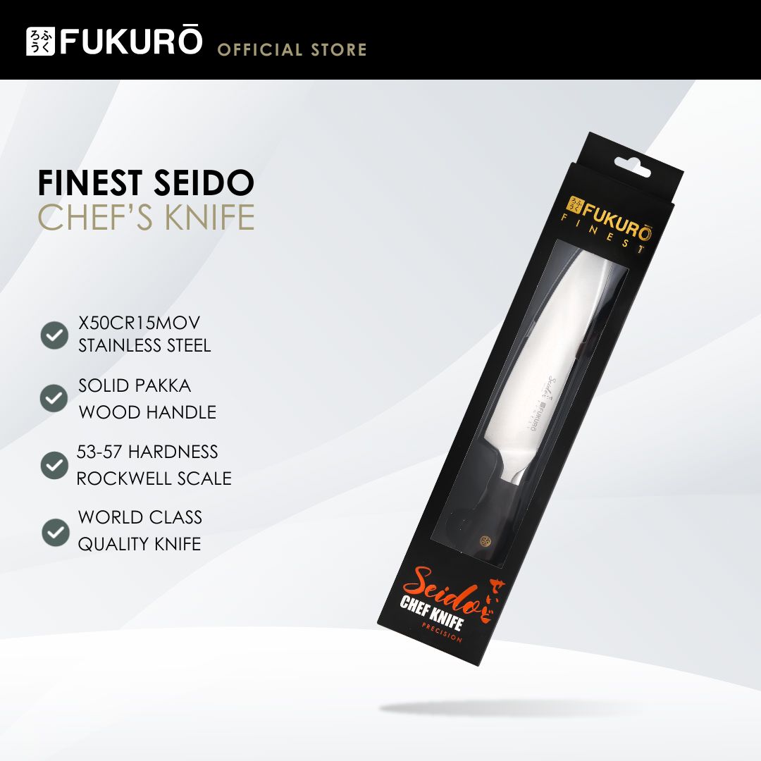 HH 0411 – Fukuro Seido Chef’s Knife – With Packaging