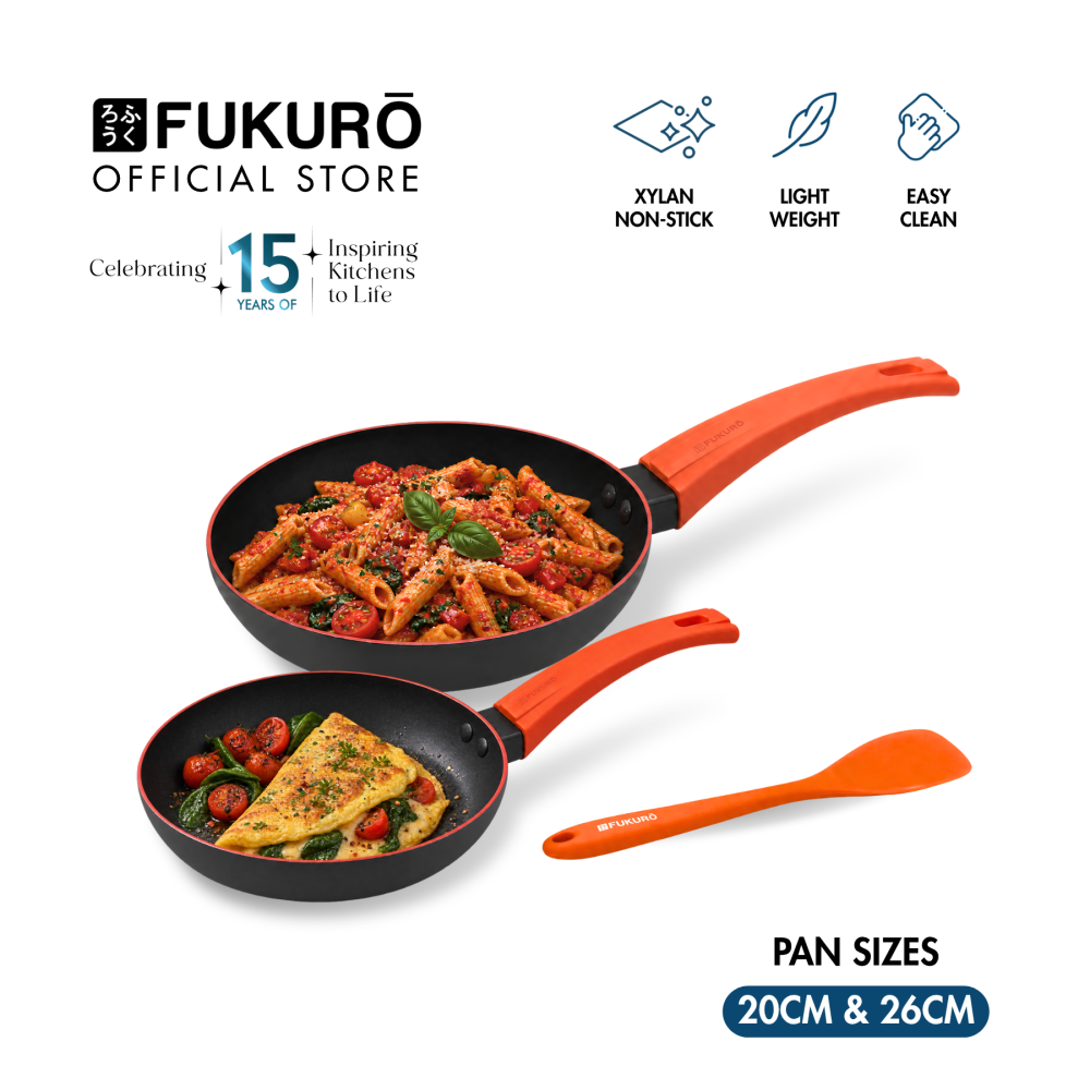 Fukuro Redi 3-Piece Non-Stick Cookware Set