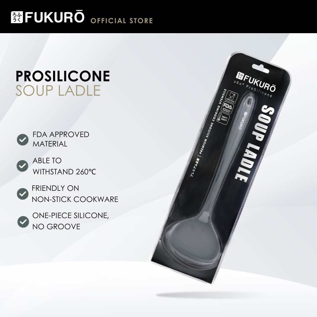 HH 0382 – Fukuro 260 ProSilicone Soup Ladle 12 – With Packaging
