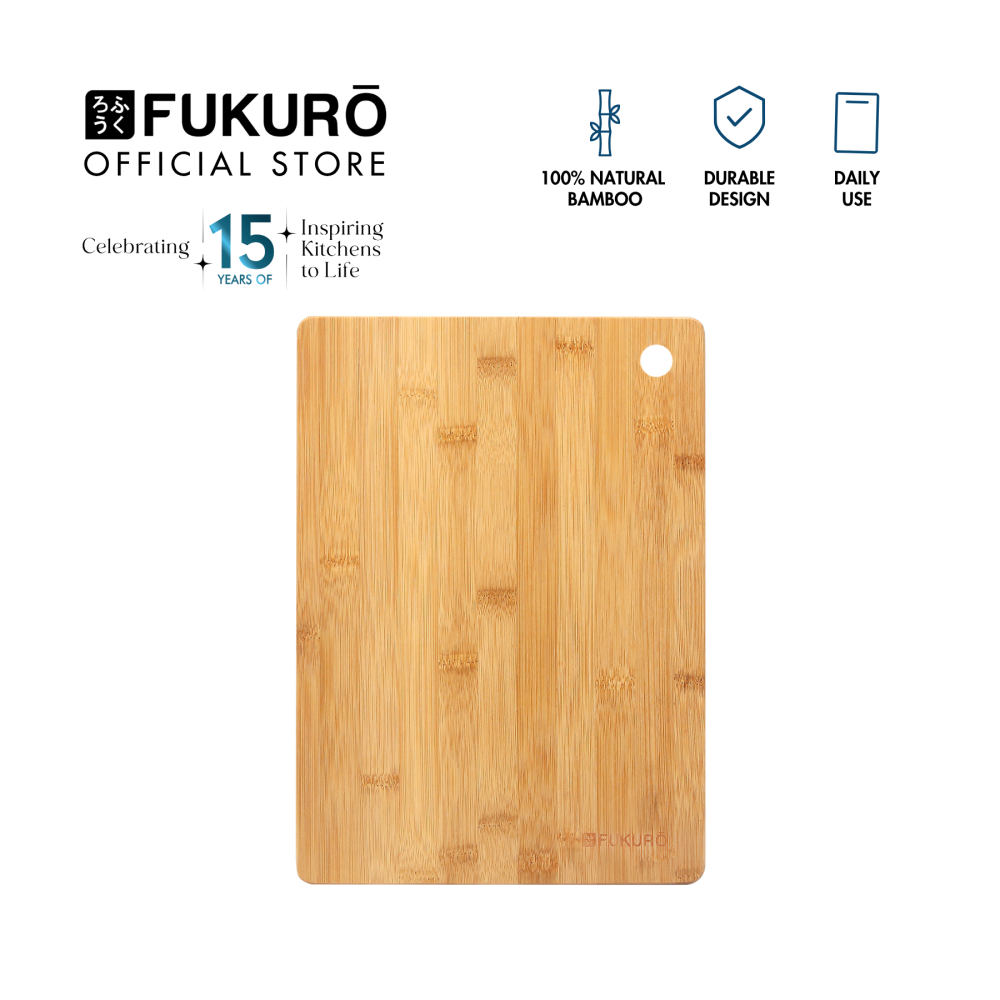 Fukuro Chef Series High Quality Natural Bamboo Cutting Board