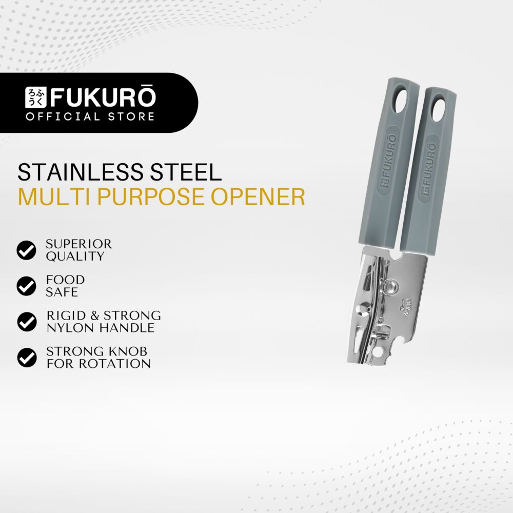 Fukuro Stainless Steel Multi Purpose Can Opener