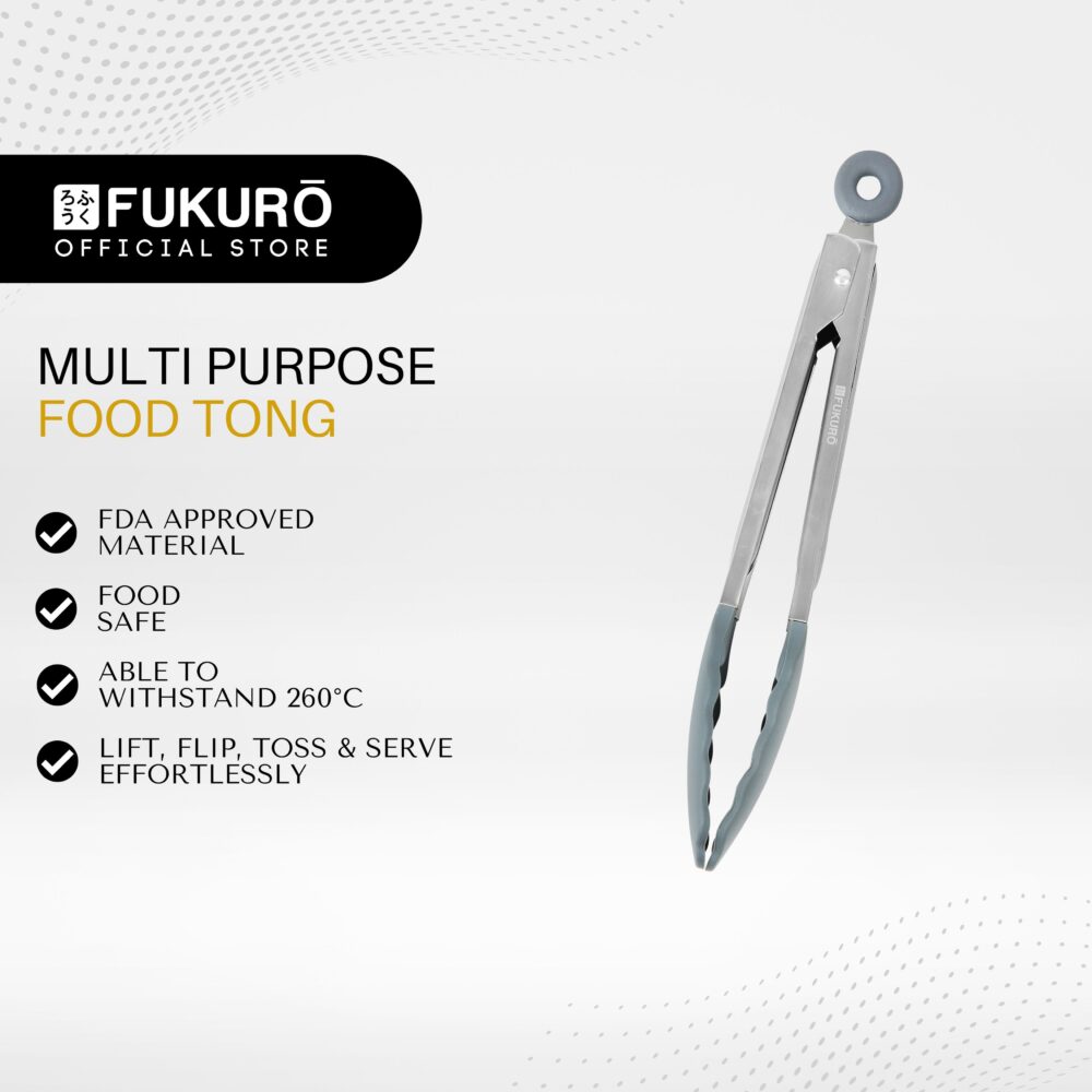 Fukuro Multi Purpose Food Tong 12″