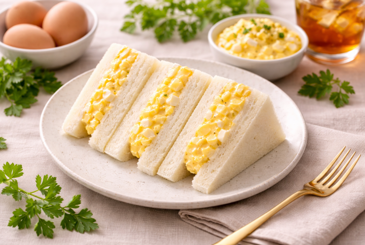 Tamago Sando: Fluffy Japanese Egg Sandwich with Kitchenware Malaysia