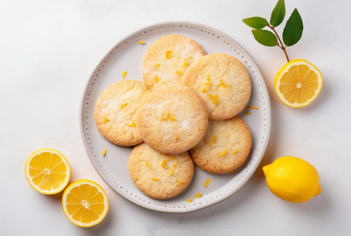 Zesty Lemon Butter Cookies for Chinese New Year